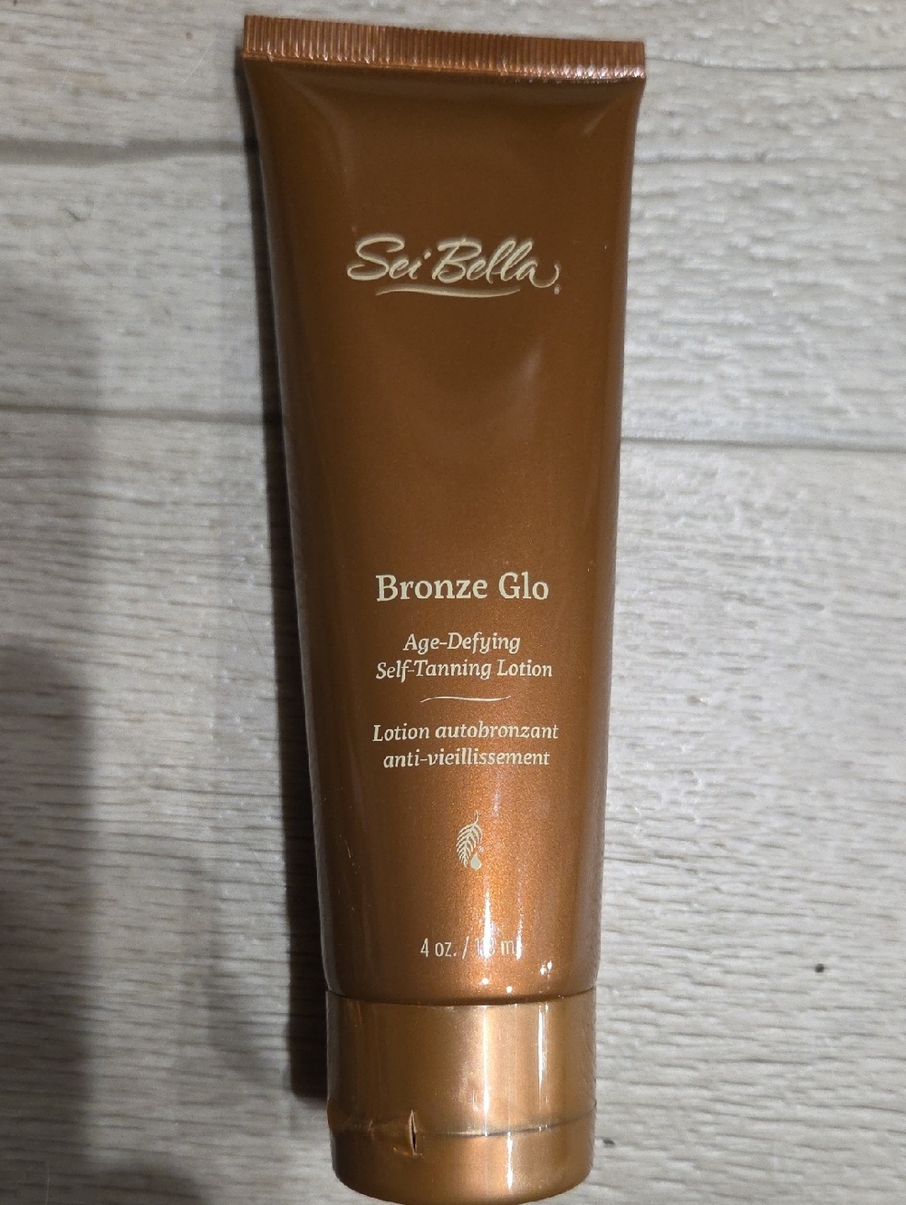 Sei Bella BRONZE GLO Age-Defying Self-Tanning Lotion 4oz Sealed